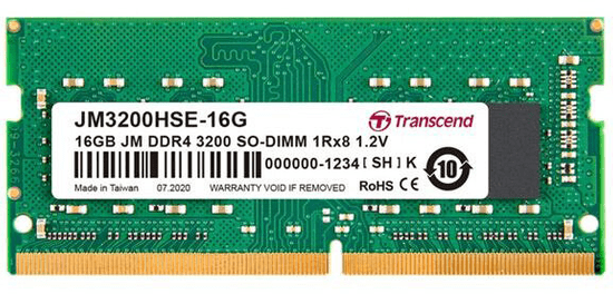 Transcend 16GB DDR4 3200 SO-DIMM