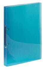 VIQUEL Dosky krúžkové "PropyGlass", modrá, 2 krúžky, 25 mm, A4, PP, 020246-08