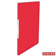 Esselte Katalógová kniha "Vivida", mäkká, červená, A4, 20 vreciek, 623991