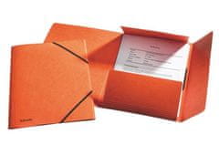 Esselte Prešpánové dosky na spisy, "Rainbow", oranžová, A4, 15 mm, prešpánový kartón, 26594