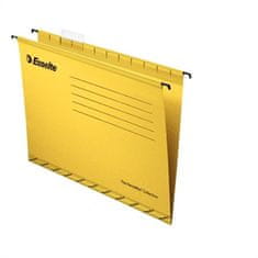 Esselte Zosilnené závesné dosky "Classic", žltá, A4, recyklovaný kartón, 90314