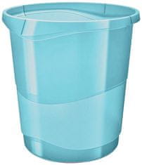 Esselte Odpadkový kôš "Colour`Ice", priehľadná modrá, 14 l, 626289