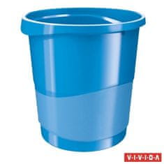 Esselte Odpadkový kôš "Europost", Vivida modrá, 14 l, 623948
