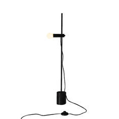 ACA Stolová lampa HERA max. 40W/E14/230V/IP20, čierna