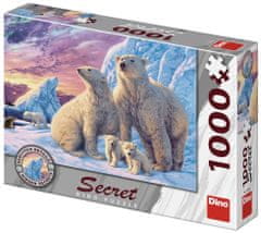 DINO Secret collection: Ľadové medvede 1000 dielikov