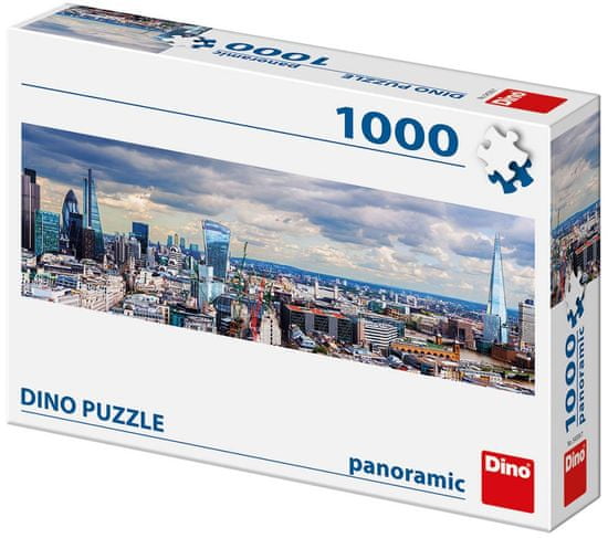 DINO Pohľad na Londýn, panoramic puzzle, 1000 dielikov