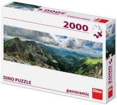 DINO Roháče panoramic puzzle, 2000 dielikov