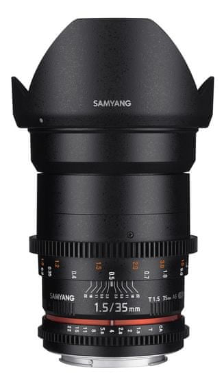Samyang 35mm T1.5 MKII ED AS UMC VDSLR Canon
