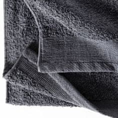 Vidaxl Saunové uteráky 5 ks antracitové 80x200 cm bavlnené 450 g/m2