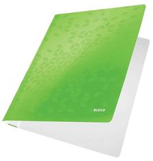 LEITZ Dosky s rýchloviazačom "Wow", zelená, A4, laminovaný kartón 30010054