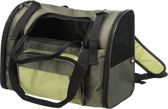 Trixie Transportný batoh/taška SHIVA 41x30x21 cm, zelená
