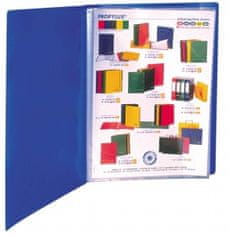 VIQUEL Katalógová kniha "Standard", modrá, 40 vreciek, A4, 508002-04