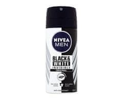 Nivea Antiperspirant v spreji pre mužov Invisible For Black & White (antiperspirant) 100 ml