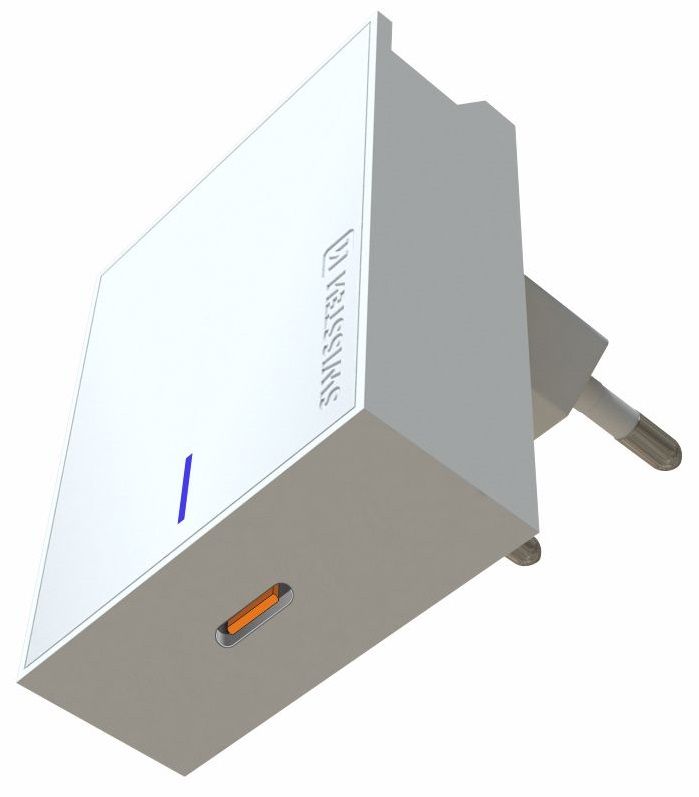SWISSTEN Sieťový adaptér PD 3.0, 45 W, biely 22050400