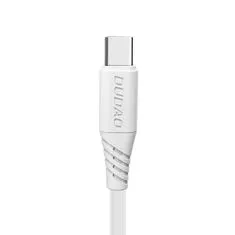 DUDAO L2T kábel USB / USB-C 5A 1m, biely