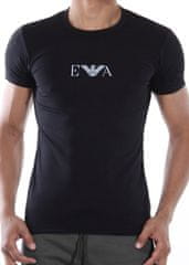 Emporio Armani Pánske tričko 111267 CC715 čierna, Čierna, L