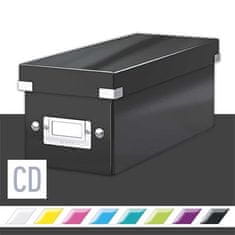 LEITZ Krabica na CD "Click&Store", čierna 60410095