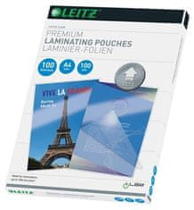LEITZ Laminovacia fólia "iLam", 100 mikr., A4, lesklá, UDT technológia LEITZ 