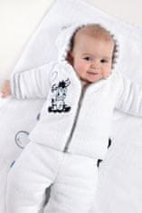NEW BABY Luxusné detská zimná deka Zebra 110x90 cm