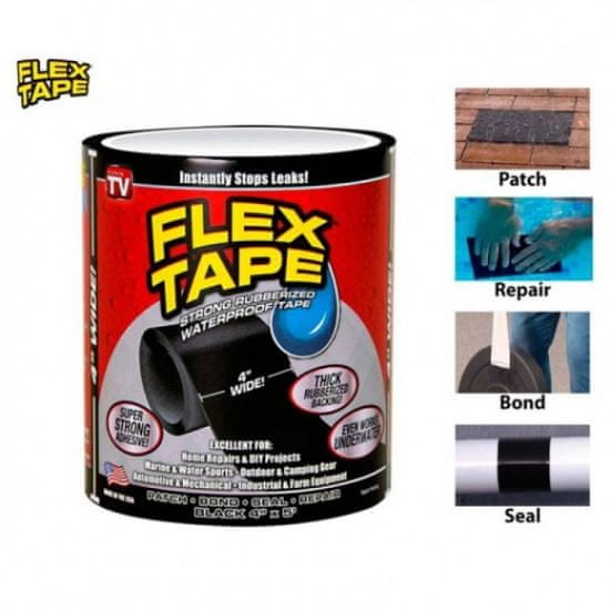 commshop Univerzálna a vodotesná lepiaca páska - Flex Tape