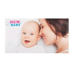 NEW BABY Polovystužená dojčiace podprsenka Eva biela - 80D