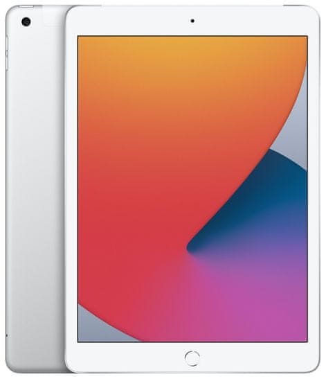 Apple iPad 2020, Cellular, 32 GB, Silver (MYMJ2FD/A)