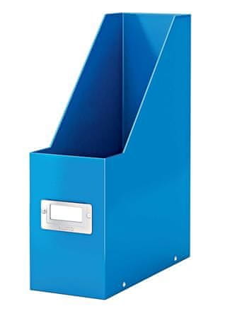LEITZ Zakladač "Click&Store", modrá, PP/kartón, 95 mm