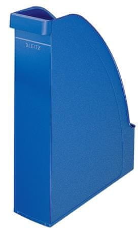 LEITZ Stojan na časopisy "Plus", modrá, A4, 70 mm, plast 24760035