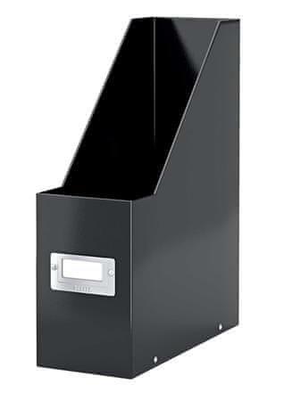 LEITZ Zakladač "Click&Store", čierna, PP/kartón, 95 mm