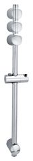 Tesa Spaa sprchová tyč, chrómované, plastové a chrómované kovové prvky, samolepiaca, 705 mm