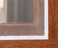 HomeLife Okenné sieť proti hmyzu 130x150cm, biela