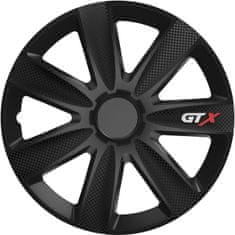 Puklice GTX Carbon 15" Čierna 4ks