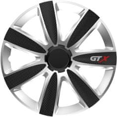 Versaco Puklice GTX Carbon 15" Čierna a Strieborná 4ks