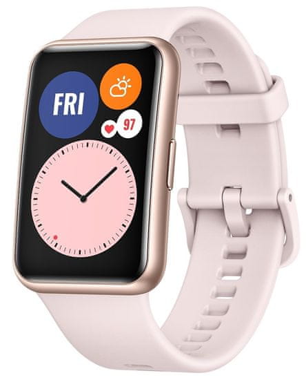 Huawei Watch Fit, Sakura Pink - rozbalené