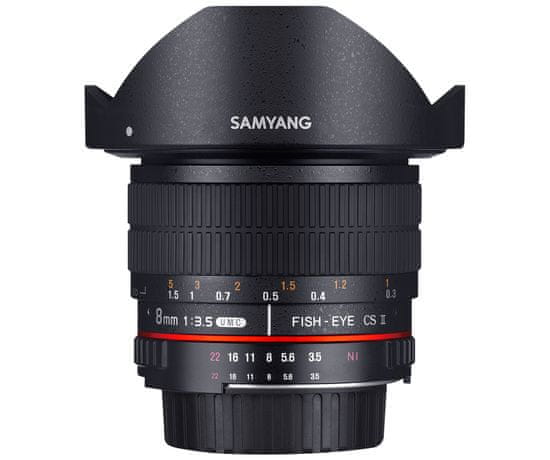 Samyang Fisheye 8mm f/3.5 ASP MC CSII Canon