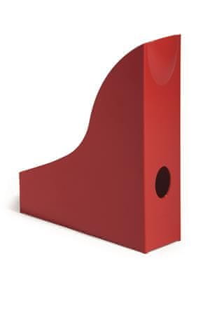 Durable Stojan na časopisy "Basic", červená, plast, 73 mm, 1701711080