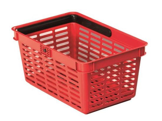 Durable Nákupný košík, červená, plast, 19 l, 1801565080