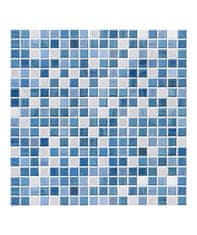 Crearreda Tile Cover Blue 31213 Kachlík, modro-biela mozaika