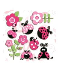 Crearreda 3L M Pink Ladybugs 14506 Lienka sedembodková