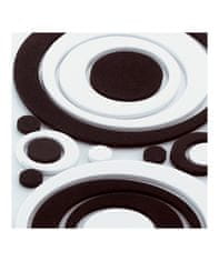 Crearreda FM S Black & White Circles 59508 Biele a čierne kruhy