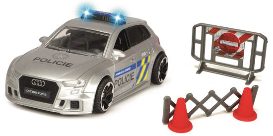 DICKIE Audi RS3 polícia, česká verzia