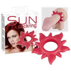 You2toys Red Sun Cockring / erekčný krúžok v tvare slnka