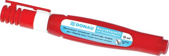 Donau Korekčné pero s plastovým hrotom, 10 ml, 7619001-99