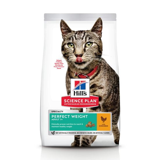 Hill's Science Plan Feline Adult Perfect Weight Chicken 7 kg