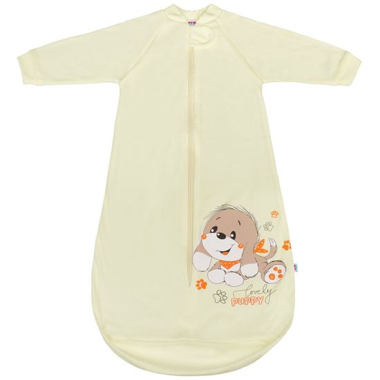 NEW BABY Detský spací vak béžový Veľkosť: 86 (12-18m)