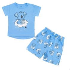 NEW BABY Detské letné pyžamko Dream modré - 74 (6-9m)