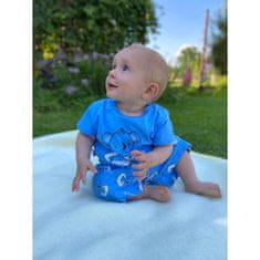 NEW BABY Detské letné pyžamko Dream modré - 62 (3-6m)