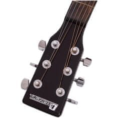 Dimavery AW-400, elektroakustická gitara typu Folk, redburst