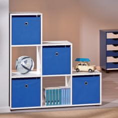 IDEA nábytok WINNY textilný box, modrý
