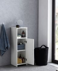 Bruxxi Kúpeľňová skrinka Saba, 95,5 cm, biela